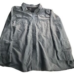 ATG Wrangler Men's Charcoal All Terrain‎ Gear Mens 3xl Regular Fit Long Sleeve